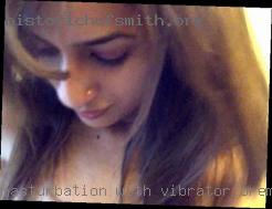 Masturbation with vibrator sounds in Orem.